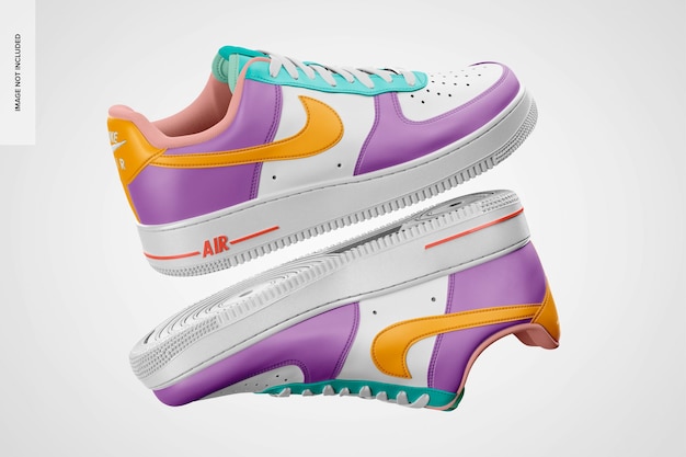 Nike air force 1 mockup