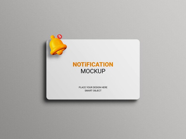 Notification Mockup