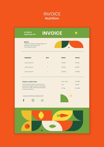 Nutritional counseling  template