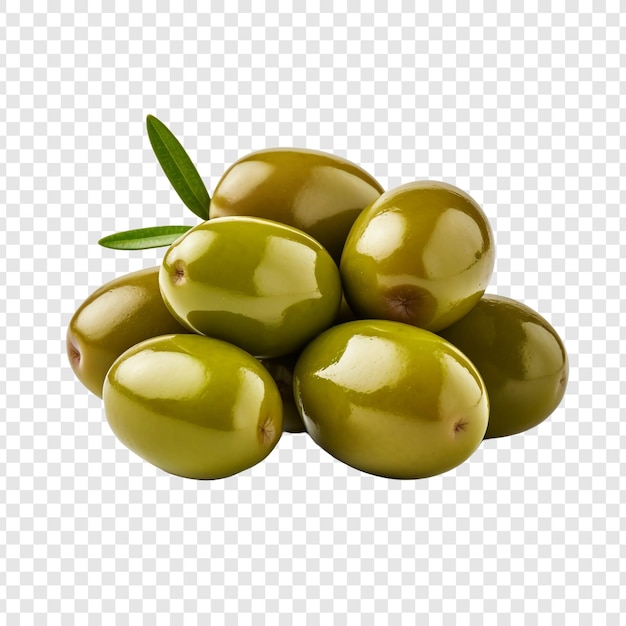 Free PSD olives isolated on transparent background