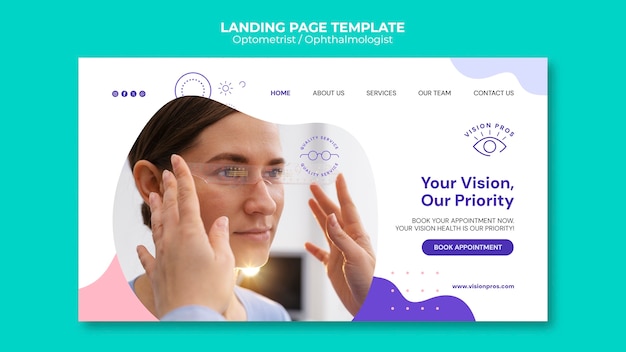 Ophthalmologist  design template