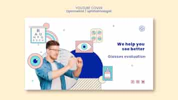 Free PSD optometrist template design