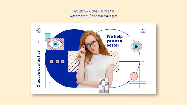 Free PSD optometrist template design