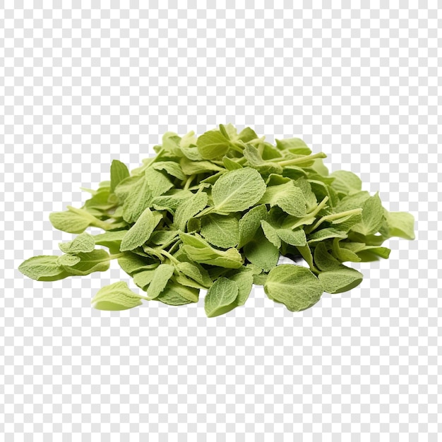 Free PSD oregano that has been dried isolated on transparent background