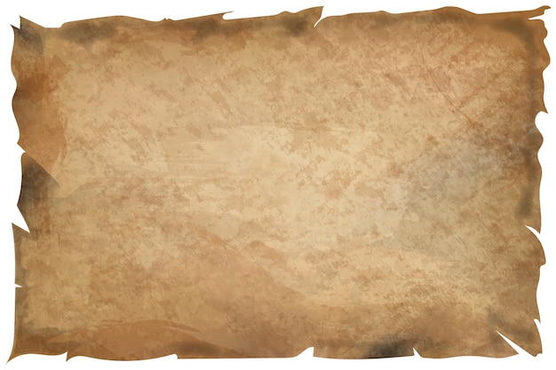 Free PSD parchment paper illustration isolated