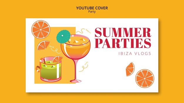 Party  template design