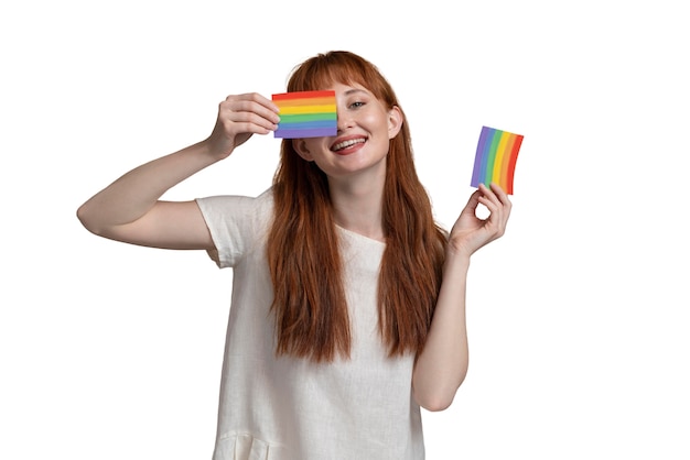 Free PSD person celebrating their sexual orientation