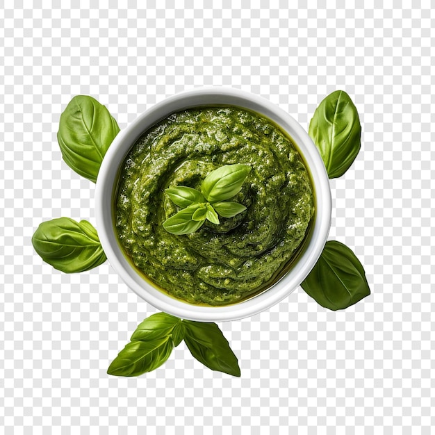 Free PSD pesto isolated on transparent background