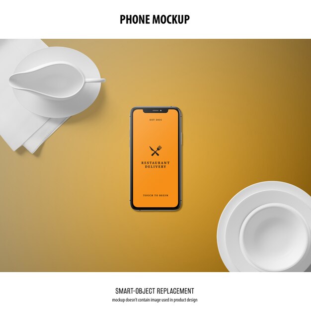 Phone Screen Mockup