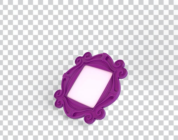 Free PSD photo frame right side