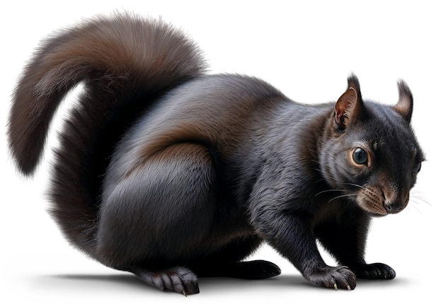 Photorealistic squirrel