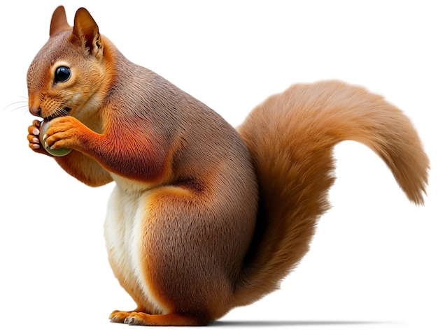 Photorealistic squirrel