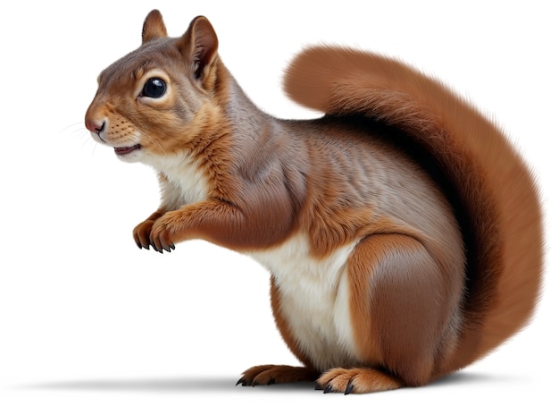 Photorealistic squirrel