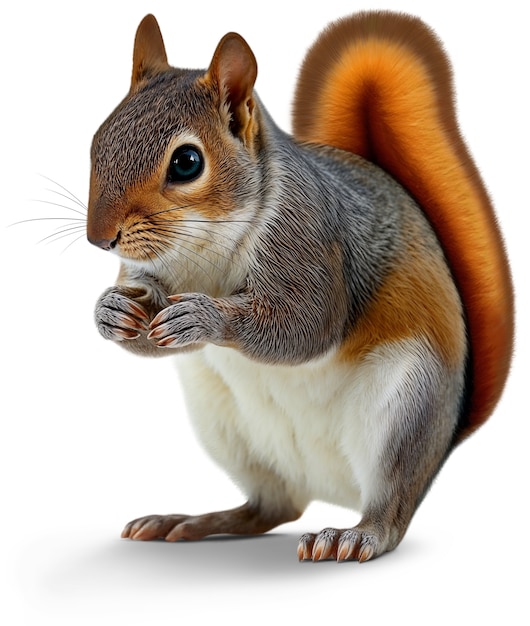 Free PSD photorealistic squirrel