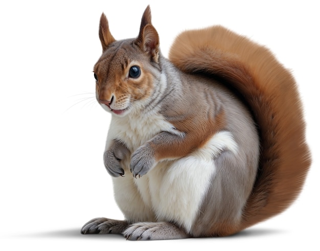 Free PSD photorealistic squirrel