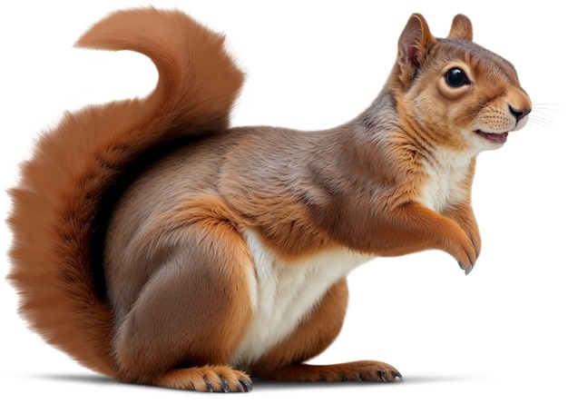 Free PSD photorealistic squirrel