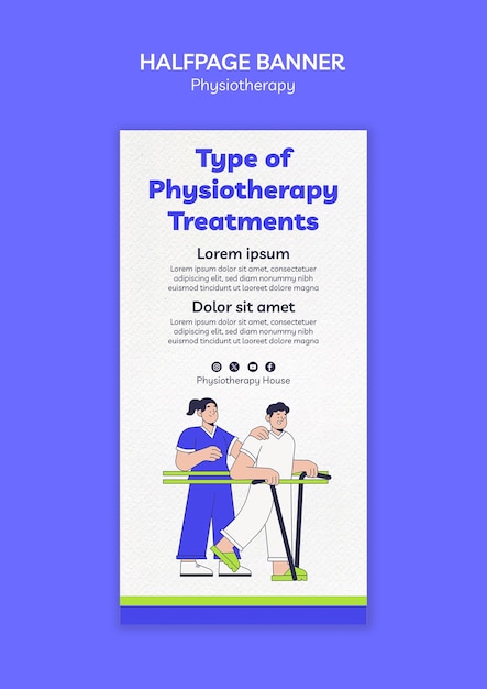 Free PSD physiotherapy treatment template