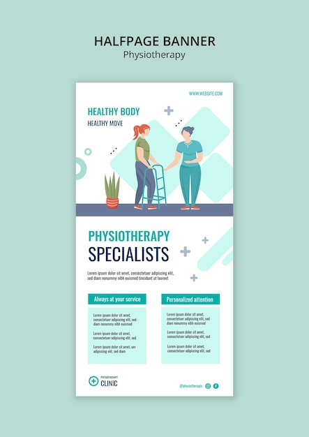 Free PSD physiotherapy treatment template