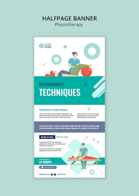 Free PSD physiotherapy treatment template