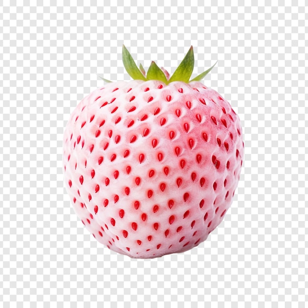 Free PSD pineberry fruit isolated on transparent background