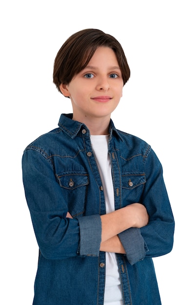 Free PSD portrait of young boys