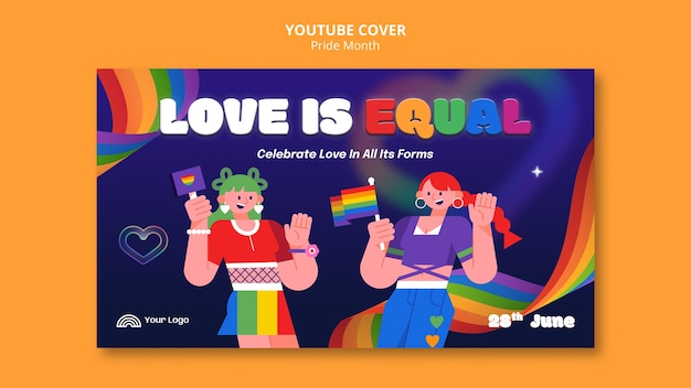 Pride month celebration youtube cover