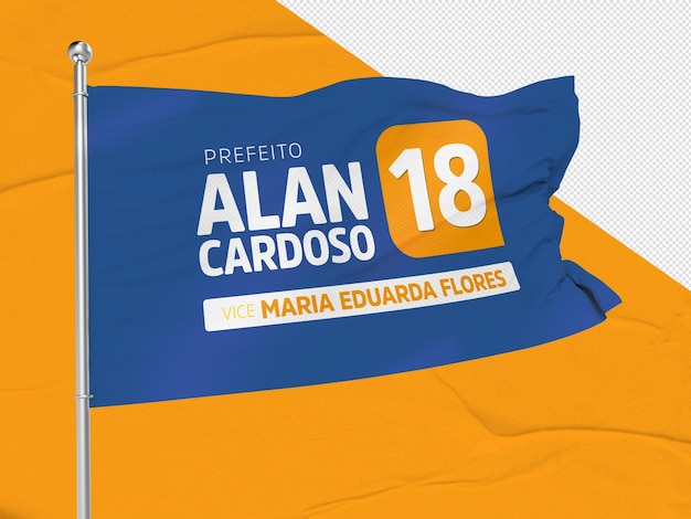 Free PSD psd template political campaign in brazil editable template vote elections eleicoes brasil