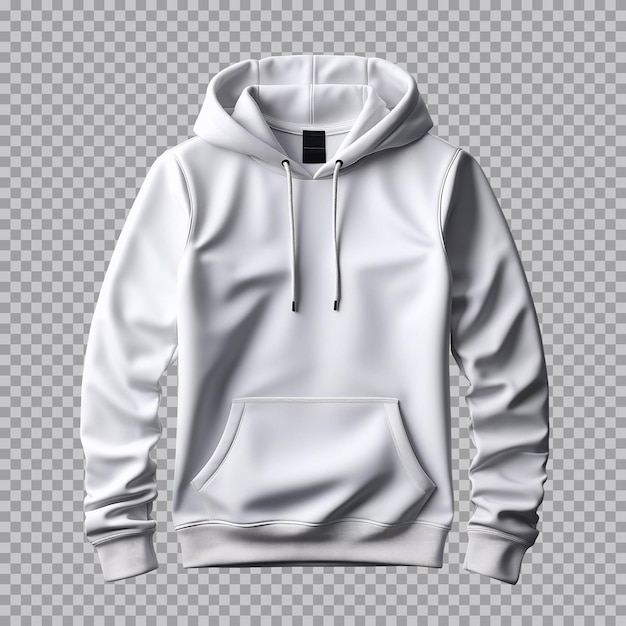 Free PSD psd white hoodie mockup