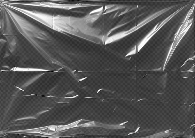 Free PSD psd white plastic film wrap texture