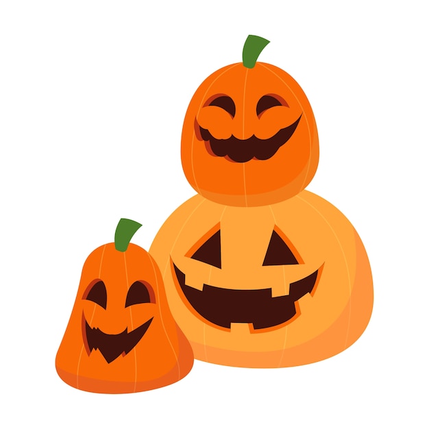 Free PSD pumpkin illustration