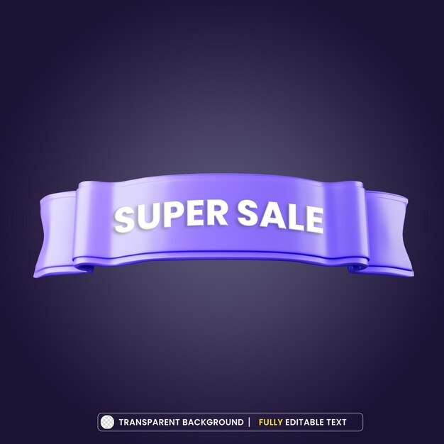 Purple tag super sale 3d rendering isolated