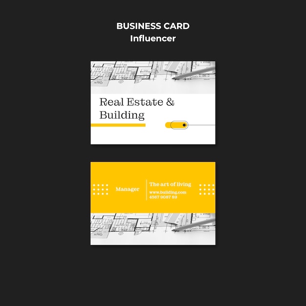 Free PSD real estate and building template design