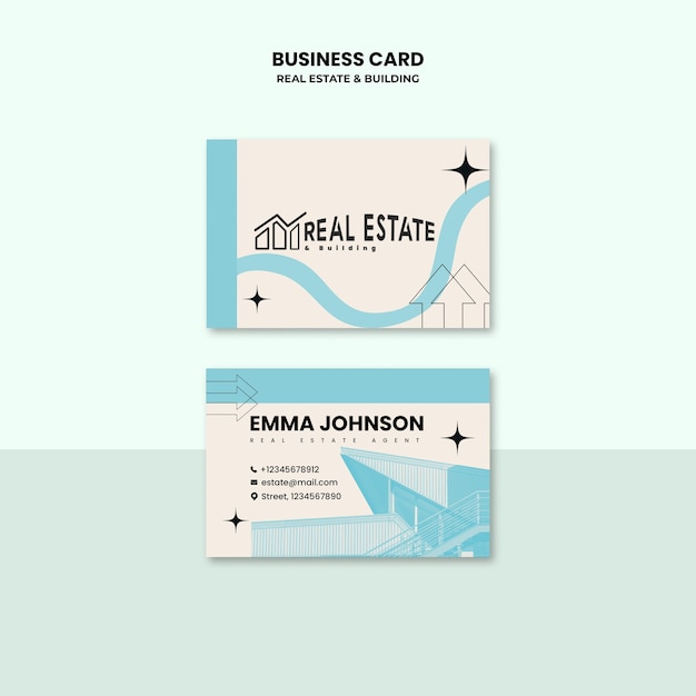 Free PSD real estate template design