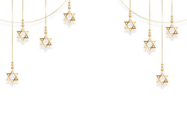 Free PSD realistic hanukkah element isolated