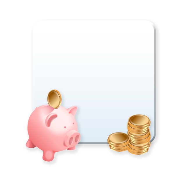 Free PSD realistic money element