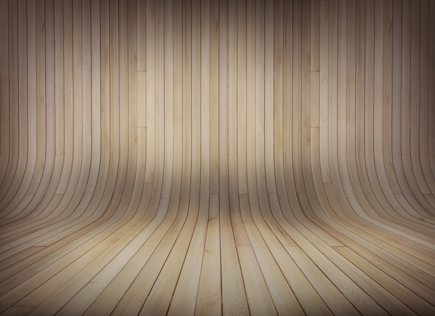 Realistic wood background