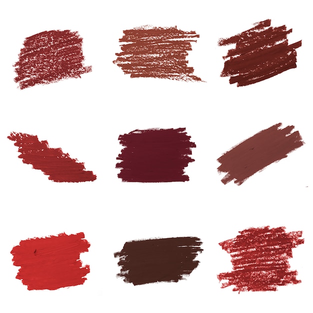 Free PSD red lipstick background collection