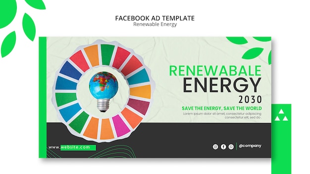 Renewable energy design template