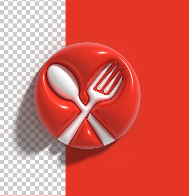 Free PSD restaurant application icons logo transparent psd