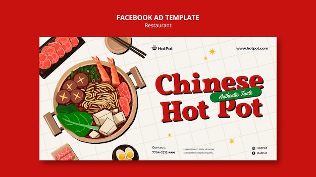 Free PSD restaurant template design