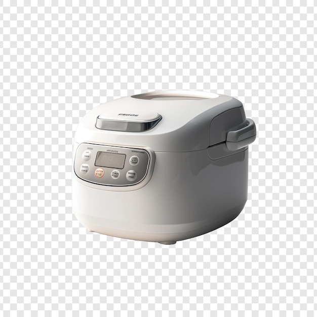 Free PSD rice cooker isolated on transparent background