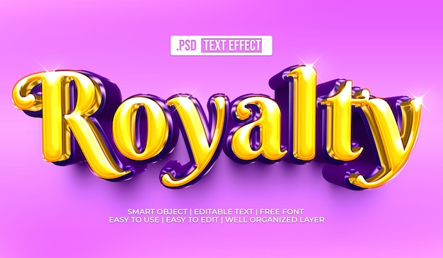 Royal Text Style Effect