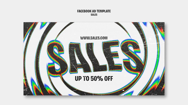 Free PSD sales template design