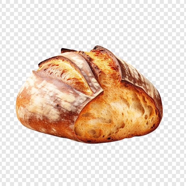 Free PSD san francisco sourdough bread isolated on transparent background