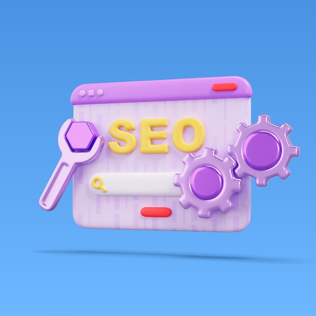 Free PSD seo icon pack