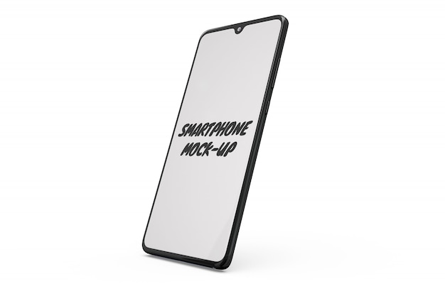 Free PSD smartphone mock-up isolated