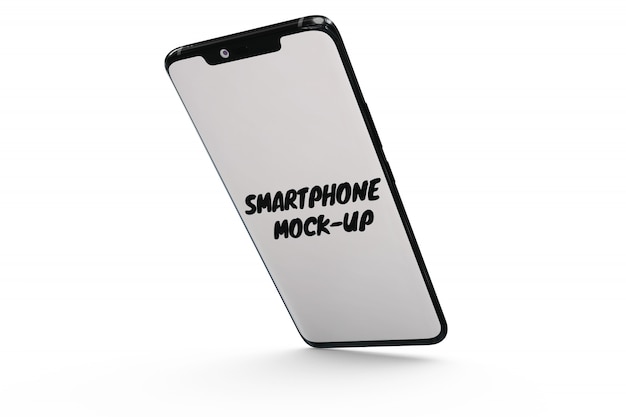 Free PSD smartphone mock-up isolated