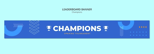 Soccer champions  template