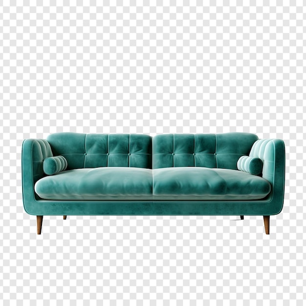 Sofa isolated on transparent background