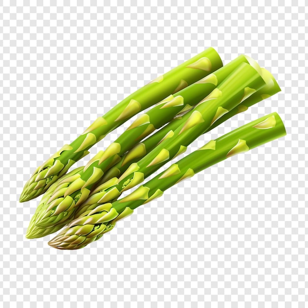 Free PSD spargel asparagus isolated on transparent background